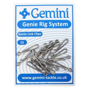 Gemini Bent Link Clips Packet of 15