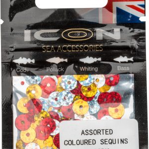 Leeda ICON Assorted Coloured Sequins 100pk