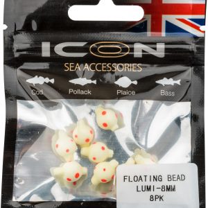 Leeda ICON Floating Bead 8mm 8pk
