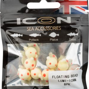 Leeda ICON Floating Bead 10mm 8pk