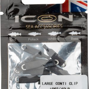 Leeda ICON Large Conti Clip 16kg/36lb 10pk