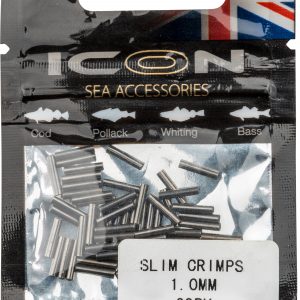 Leeda ICON Slim Crimps 1.0mm 60pk