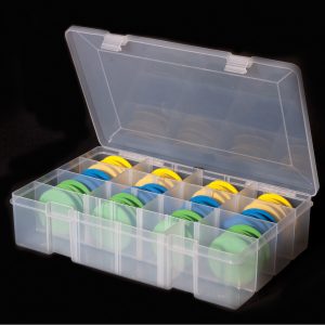 Leeda Rig Box + 24 Foam Winders