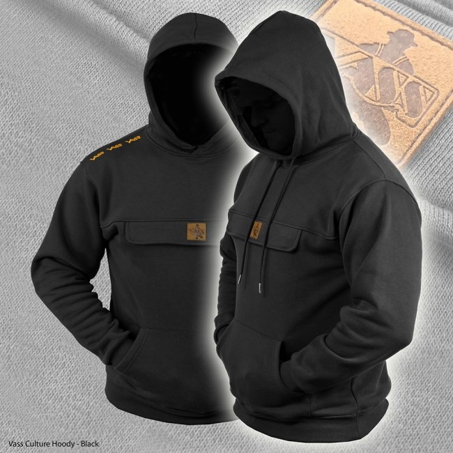 Vass Culture Hoodie (Black) - Image 2