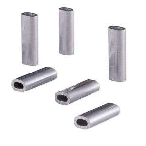 Momoi Silver Lock Sleeve Crimps