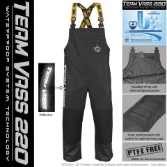 Vass 220 Winter Bib & Brace Black