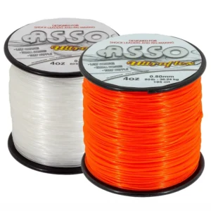 Asso Ultra Flex Leader – 4oz Bulk Spool