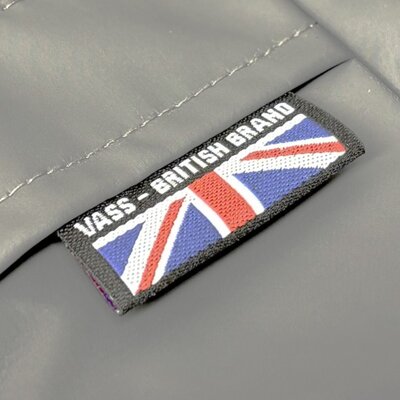 Team Vass 220 Lined Jacket Grey/Black - Image 8
