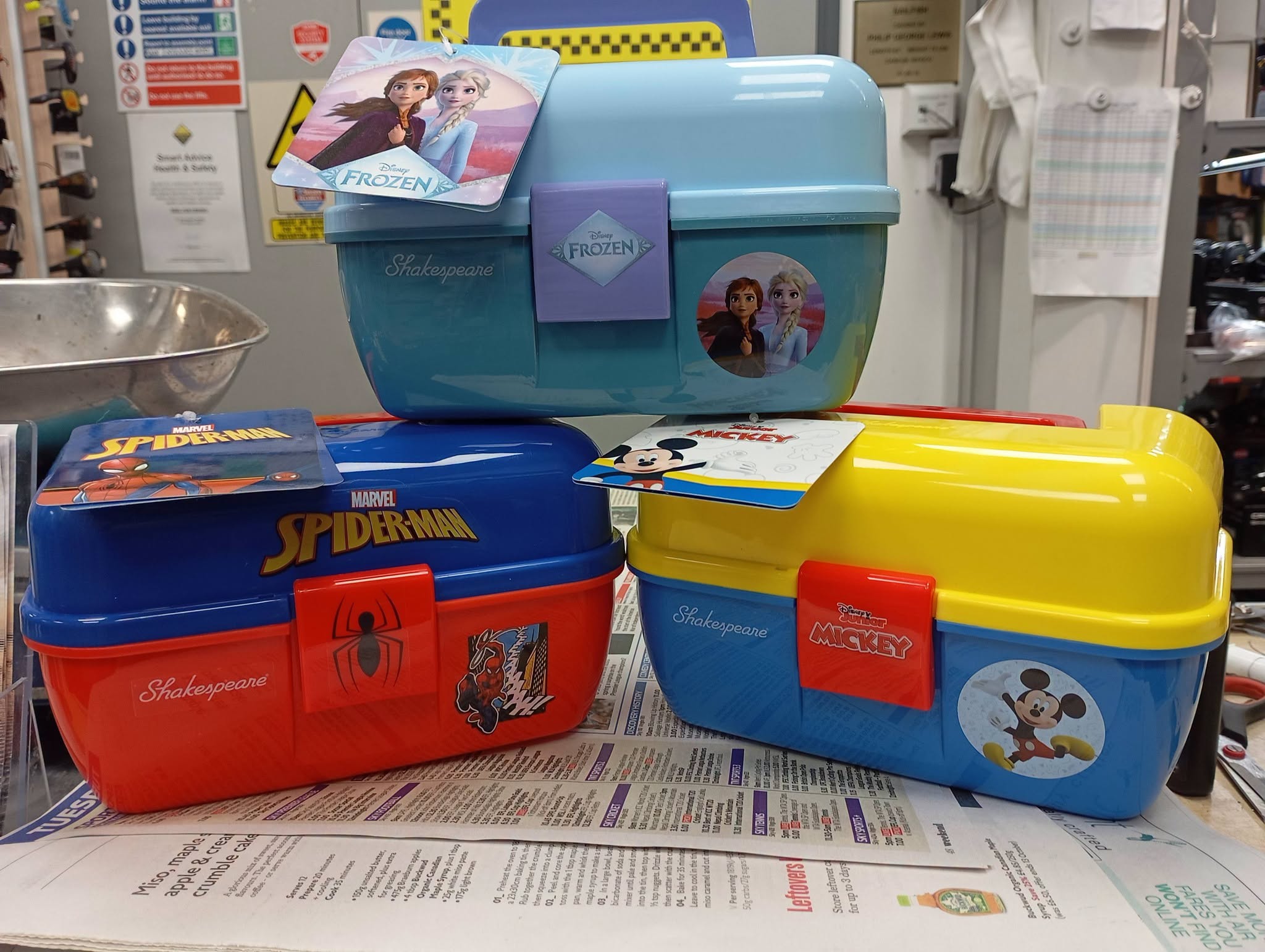 Disney/Marvel Shakespeare Tackle Box
